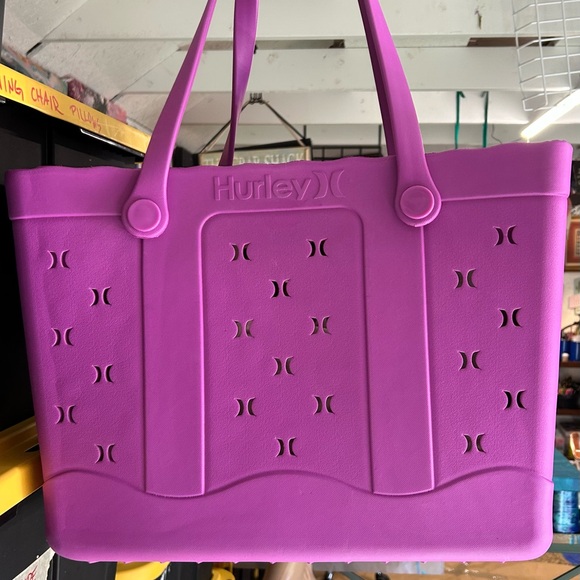 Hurley Handbags - NWT Hurley Purple Beach Tot